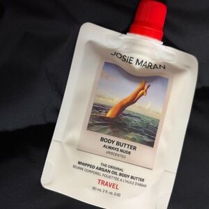 JOSIE MARAN BODY BUTTER Travel Size 2 fl oz/ 60ML UNSCENTED ALWAYS NUDE